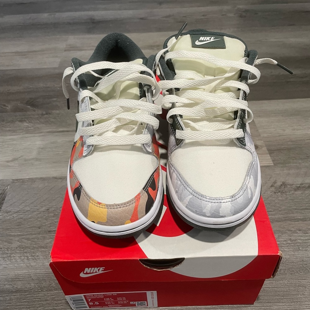 SOLD - Camo dunks